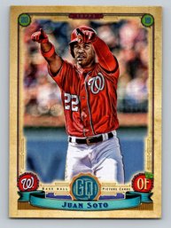 2019 TOPPS Gypsy Queen Juan Soto Baseball Card - Mint