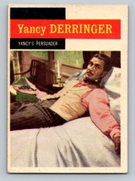 1958 Topps Yancy Derringer TV Westerns Card - EX