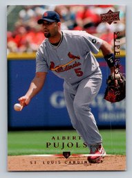 2008 Upper Deck Super Star Albert Pujols Baseball Card - MINT