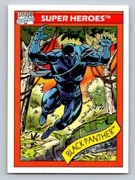 1990 Impel Marvel Universe Black Panther Card - MINT