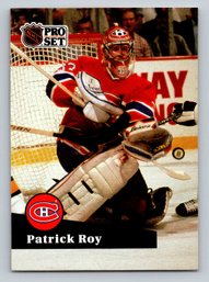 1991 Pro Set Patrick Roy Hockey Card - MINT