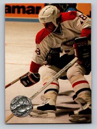 1991 Pro Set Platinum Denis Savard Hockey Card - MINT