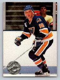 1991 Pro Set Platinum Brett Hull Hockey Card - MINT