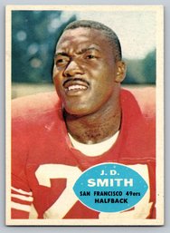 1960 Topps J.D. Smith Football Card - EX-MT