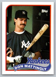 1989 Topps Don Mattingly Baseball Card - Mint