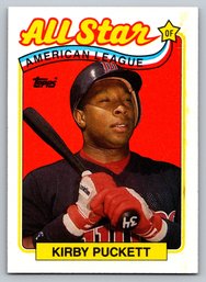 1989 Topps Kirby Puckett Baseball Card - Mint