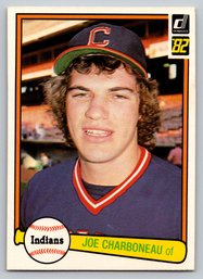 1982 Donruss Joe Charboneau Baseball Card - Mint