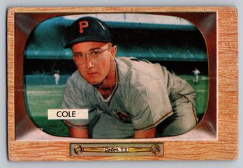 1955 Bowman Dick Cole Baseball Card - Good