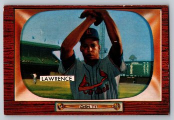 1955 Bowman Brooks Lawrence Baseball Card - EX-MT