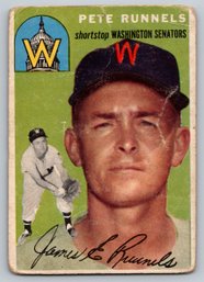 1954 Topps Pete Runnels Baseball Card - Good