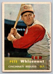 1957 Topps Pete Whisenant Baseball Card - VG