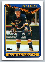 1991 Topps Rod Brind'Amour Hockey Card - Mint