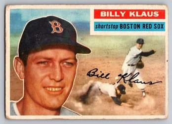 1956 Topps Billy Klaus Baseball Card - VG