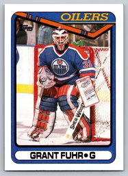 1991 Topps Grant Fuhr Hockey Card - Mint