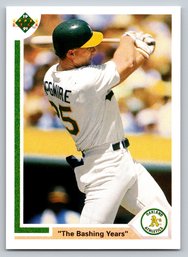 1991 Upper Deck Mark McGwire Baseball Card - Mint