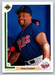 1991 Upper Deck Kirby Puckett Baseball Card - Mint
