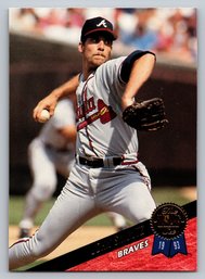 1993 Leaf John Smoltz Baseball Card - Mint