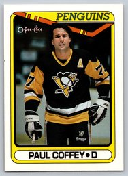 1990 O-Pee-Chee Paul Coffey Hockey Card - Mint