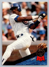1993 Leaf Sammy Sosa Baseball Card - Mint