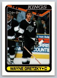 1990 O-Pee-Chee Wayne Gretzky Hockey Card - Mint