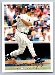 1993 Upper Deck Don Mattingly Baseball Card - Mint