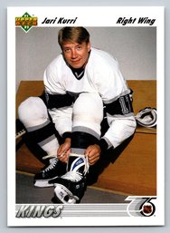 1991 Upper Deck Jari Kurri Hockey Card - Mint