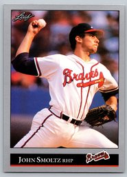 1991 Leaf John Smoltz Baseball Card - Mint