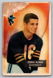 1955 Bowman George Blanda Football Card - Poor