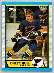 1990 Topps Brett Hull Hockey Card - Mint