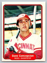 1982 Fleer Dave Concepcion Baseball Card - Mint