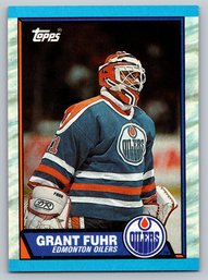 1990 Topps Grant Fuhr Hockey Card - Mint