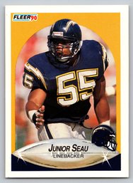 1990 Fleer Junior Seau Football Card - Mint
