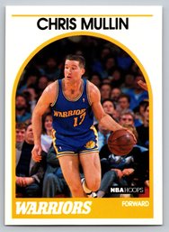1989 NBA Hoops Chris Mullin Basketball Card - Mint