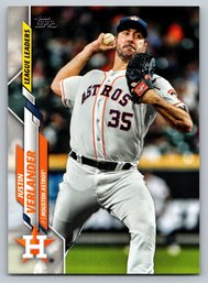 2020 Topps Justin Verlander Baseball Card - Mint