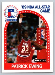 1989 NBA Hoops Patrick Ewing Basketball Card - Mint
