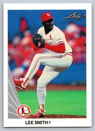 1990 Leaf Lee Smith Baseball Card - Mint