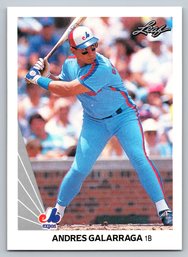 1990 Leaf Andres Galarraga Baseball Card - Mint