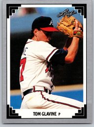 1991 Leaf Tom Glavine Baseball Card - Mint