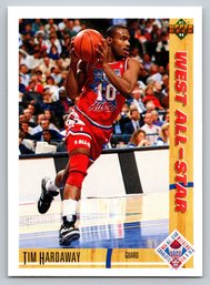 1991 Upper Deck Tim Hardaway Basketball Card - Mint