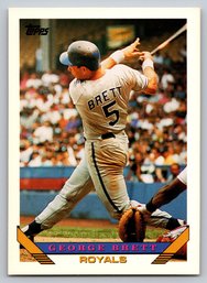 1992 Topps George Brett Baseball Card - Mint