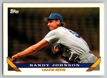 1992 Topps Randy Johnson Baseball Card - Mint