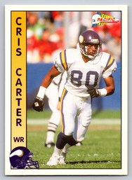 1992 Pacific Cris Carter Football Card - Mint