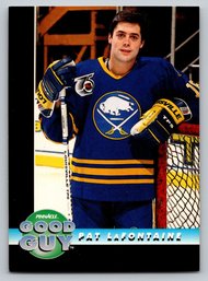1992 Pinnacle Pat LaFontaine Hockey Card - Mint