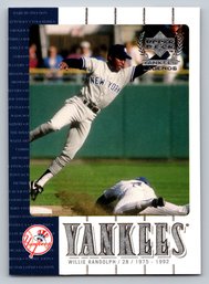 1994 Upper Deck Yankees Legends Willie Randolph Baseball Card - Mint