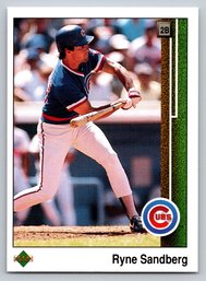 1989 Upper Deck Ryne Sandberg Baseball Card - Mint