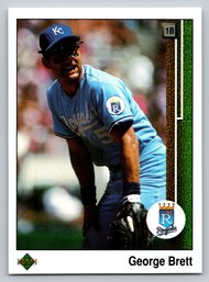 1989 Upper Deck George Brett Baseball Card - Mint