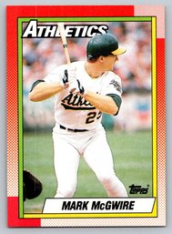 1990 Topps Mark McGwire Baseball Card - Mint