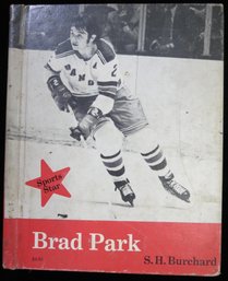 1975 Brad Park Signed Autographed Hockey Book