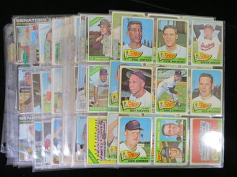 (181) 1965-1971 Washington Senators Baseball Card Lot