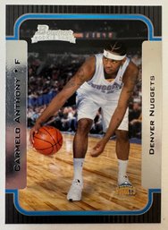 2003 Bowman Basketball Carmelo Anthony Rookie Card Near Mint